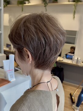 コノアラボ 守谷店(Conoah labo) くびれヘア/アプリコットオレンジ/ハイライトカラー/守谷/白髪