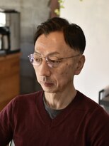 リム メンズヘア(LIM men's hair)&nbsp;渋髪7:3分けリバースフェード【メンズカット/倉敷/中島】