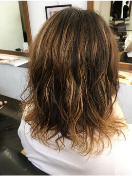 リジョイスヘア(REJOICE hair) 【REJOICE hair】ハイライトデザインスタイル☆GAMO