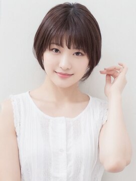 バランス 前橋(Balance) 20代30代40代抜け感ショートレイヤーミルクティブラウン