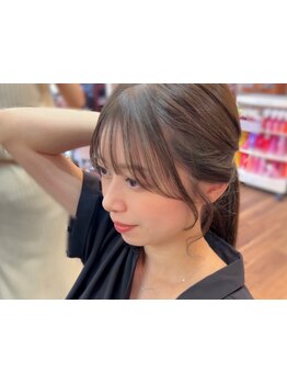 【お手入れ簡単】骨格や生活スタイルから、あなたに合った前髪と後れ毛を♪