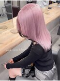 17206全頭ブリーチアンブレラカラーバーガンディチェリーレッド
