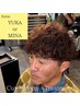 【YUKAorMINA限定】メンズカット+パーマ+トリートメント¥12100→¥11000