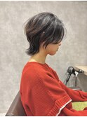 【Cuna】ニュアンスパーマ_ショートウルフ_20代30代40代_横浜