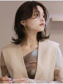 ミディアムレイヤー大人のレイヤーヘア/似合わせ