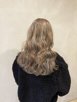 ラーム 宇部高校前店(rame) ブリーチカラー、レイヤースタイル