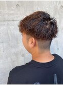 MEN’S HAIR/サーフカール/刈り上げセンター パート