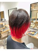 韓国ヘアレイヤーカットダブルハイライトカラー【Lapista池袋】