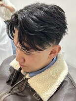 ナム 錦糸町(NAM)&nbsp;MEN’S/リバースセンターパート/ニュアンスパーマ/錦糸町