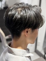 エニー 栄(Any) men's hair 毛流れ × 刈り上げ