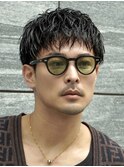 大人波巻きツイストスパイラルリバースセンターパート渋谷
