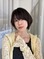 アミリアバイザザ(amiliea by ZA/ZA)&nbsp;小顔ショートボブ×シースルーバング