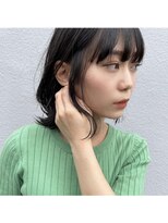 エン(en)&nbsp;ダークパープル/ナチュラルショート/ミルクブラウン/夏/松戸