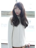 大人の柔らかロングヘア