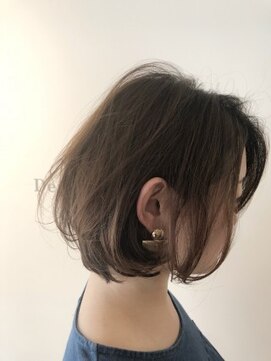 デザインフォーヘアー(De:sign for Hair) 【大人気】お手入れ簡単ニュアンスショートボブ