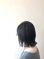 ミミックヘアー(MiMic hair)&nbsp;切りっぱなし×外はねボブ【桐生/桐生市/桐生市美容室】