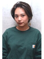 パッチ ヘアー(PATCH HAIR) ザックリハイライトショート