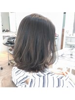 リプル(Ripple)&nbsp;【リアルサロンワーク】レイヤーボブ×グレージュ