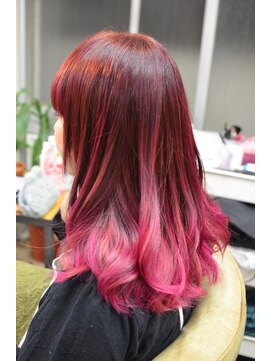 ポタム 東中野(potamu) ピンクグラデーションカラー