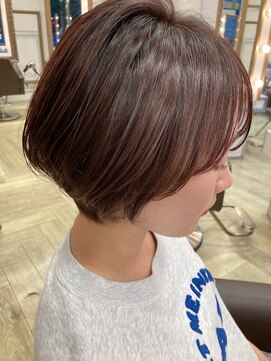 コワファースト 大分(COIFF1RST) ピンク×ショート