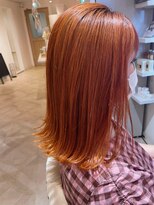 ナンバー リコ 名駅 ジャム 名古屋(N° rico JAM)&nbsp;大人かわいいくびれミディラベンダーインナーカラー