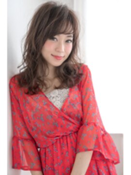 バレル 天王寺阿倍野店(Barrel) 【Barrel 天王寺 阿倍野】フェミニンセミロング