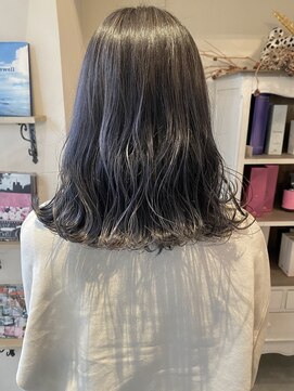 ヘアーデザイン シュシュ(hair design Chou Chou by Yone) ☆chouchou☆ハイライト×グレージュ