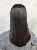 髪質改善/黒髪ロングストレート/美髪ロング/縮毛矯正髪質ケア