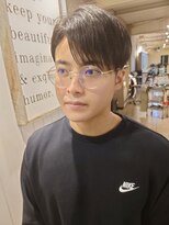 シザーズ(scissors) ★黒髪★メンズストレートマッシュ