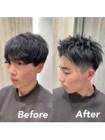 ヨシザワインク バンダイ(YOSHIZAWA Inc. BANDAI)&nbsp;20代30代/ニュアンスパーマ/ゆるめパーマ/ビジネス/メンズ