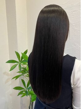 ディアーズ 高知店(Dears)の写真/髪のことを考え,ダメージに最大限配慮しつつ必要な栄養を補給◎ダメージが気になるメニューもご相談を！