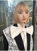 ボブ顔周りレイヤー