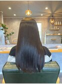 髪質改善ストレート