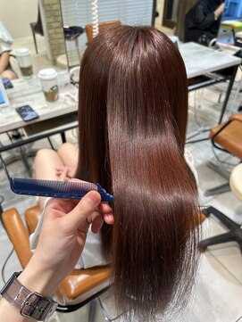 アジールヘア 池袋東口店(agir hair) 20代30代40代髪質改善トリートメント艶感ストレート透明感