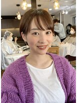 レイラバイアフロート 吉祥寺(Lila by afloat)&nbsp;【畑中正敏】20代30代40代◎小顔丸みくびれショート、ボブ