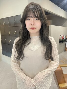 ヘアー アイス ルーチェ(HAIR ICI LUCE) オリーブグレージュ グレージュ ブリーチなしカラー/林