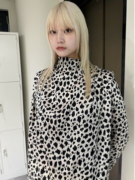 ペレ 梅田(PELE) 前髪/アンブレラカラー/こなれミディ/イメチェン/ウェーブパーマ