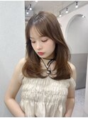 髪質改善＊小顔くすみベージュロング＊美髪【Zinaおおたか】