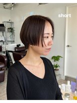 ベンジー 天神店(benji)&nbsp;ハンサムショート/ミニボブ