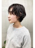 ショート癖毛風パーマ/ナチュラルパーマ