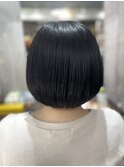 ボブ×縮毛矯正トリートメント