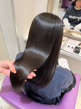 ハピネス 河原町店(Happiness) 京都美容室 髪質改善 レイヤーカット ブリーチなし 透明感カラー