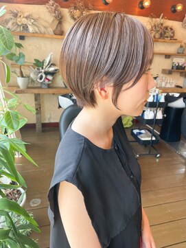 ナンバー(Number) 【大分/わさだ/Number】耳かけショート20代30代40代50代