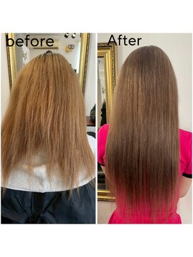 エクステンション キュー(extension Q) プルエクステ/ダイヤモンド毛質52cm（ながさおへそ位）90本