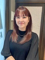 ジャパン ホンテン(JAPAN HONTEN)&nbsp;ワイドなぱっつん前髪と秋カラー