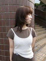 ジュール(JOULE'S)&nbsp;マロンブラウン/秋カラー/レイヤーカット/マッシュレイヤー