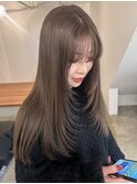 silky beige×layer