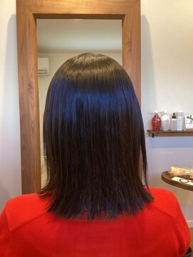 ストレートパーマスタイル