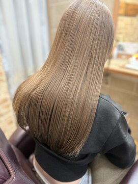 ティンク 横浜(Tink) ロング×グレージュ/ Tink横浜　亀田実花