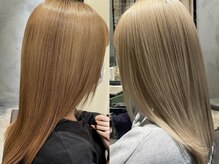 理想のデザインを長く楽しむ、ケアブリーチと髪質改善はお任せください♪